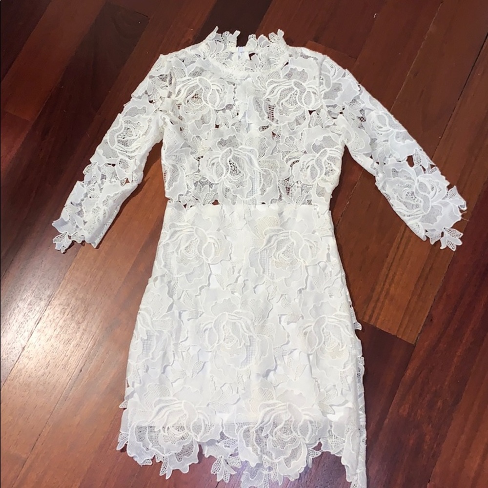 Lulu’s Lioness Floral Cutout Dress